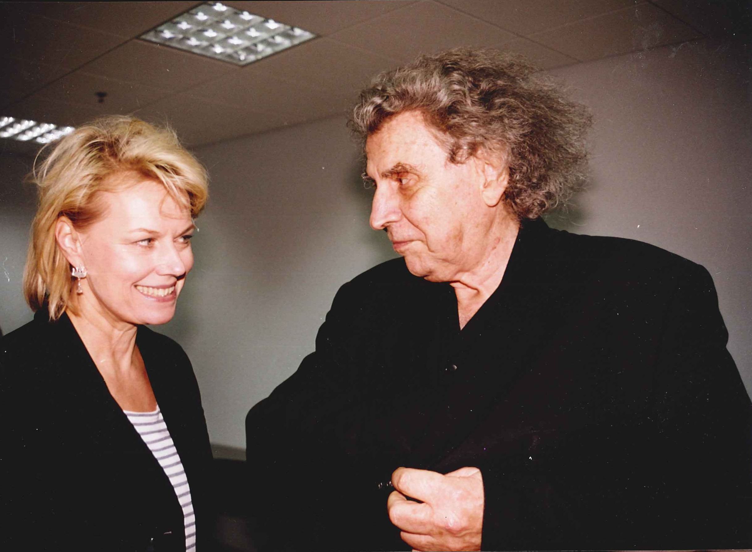 Με την Arja Sajonmaa